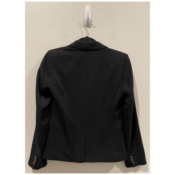 J.CREW Schoolboy Notch Lapel Blazer in Black - Picture 3 of 3